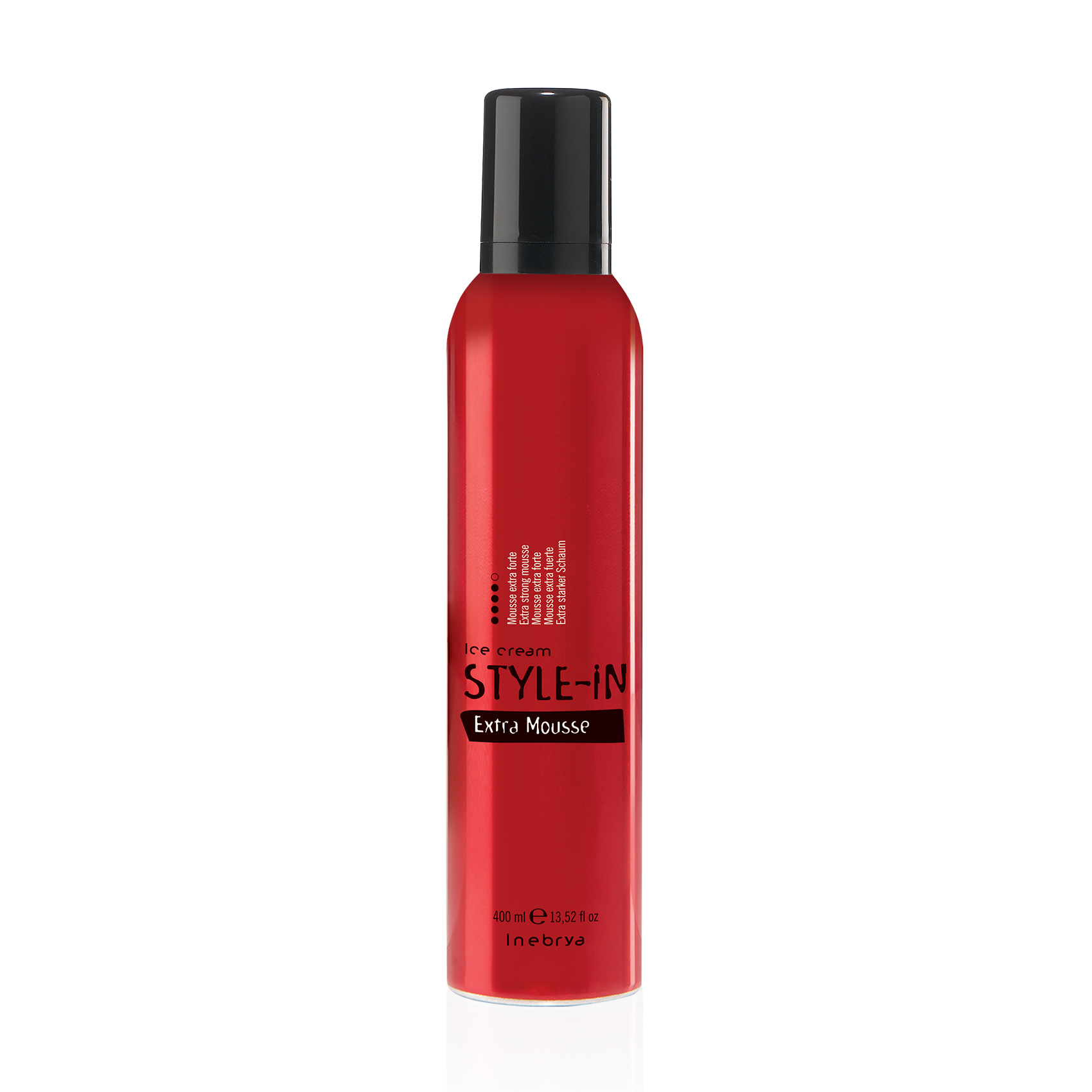 Мус для волосся Inebrya Style-In Extra Strong Mousse екстра сильної фіксації, 400 мл